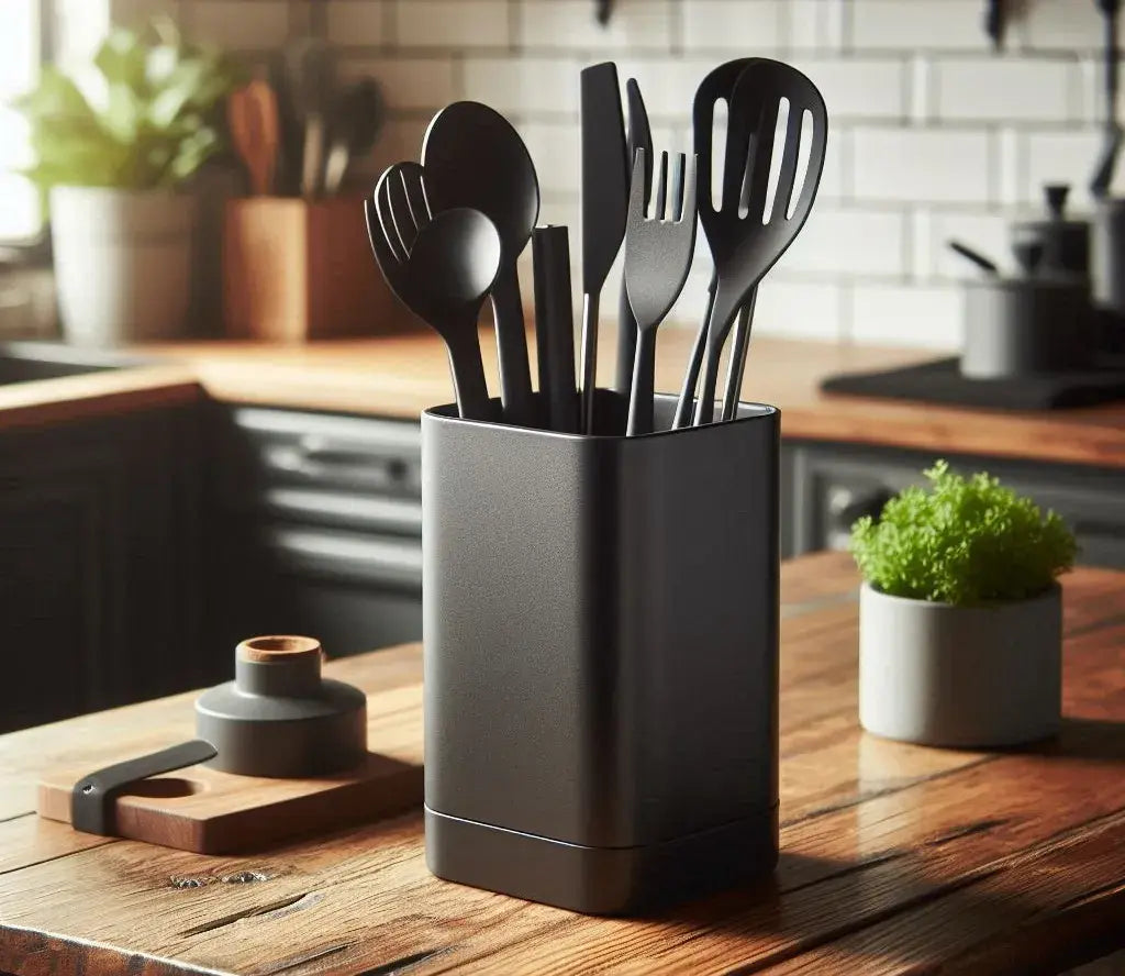 CUBIK: Porta Utensili da Cucina Moderno in PLA Ecologico