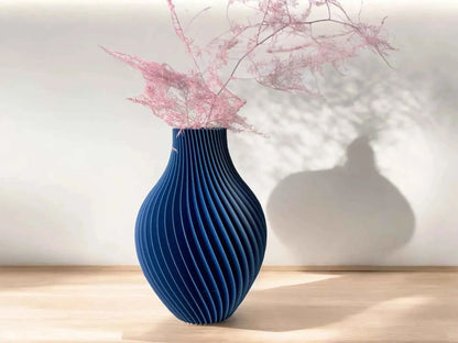 FELICIA: Vaso Home Decor Botany Chic a Coste Verticali