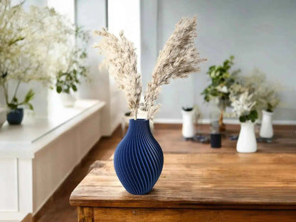 FELICIA: Vaso Home Decor Botany Chic a Coste Verticali