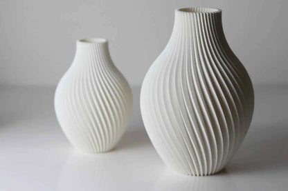 FELICIA: Vaso Home Decor Botany Chic a Coste Verticali