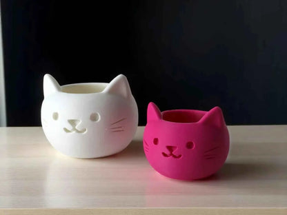 MIAO: Vaso Gatto Cute per Succulente e Piante Home Decor
