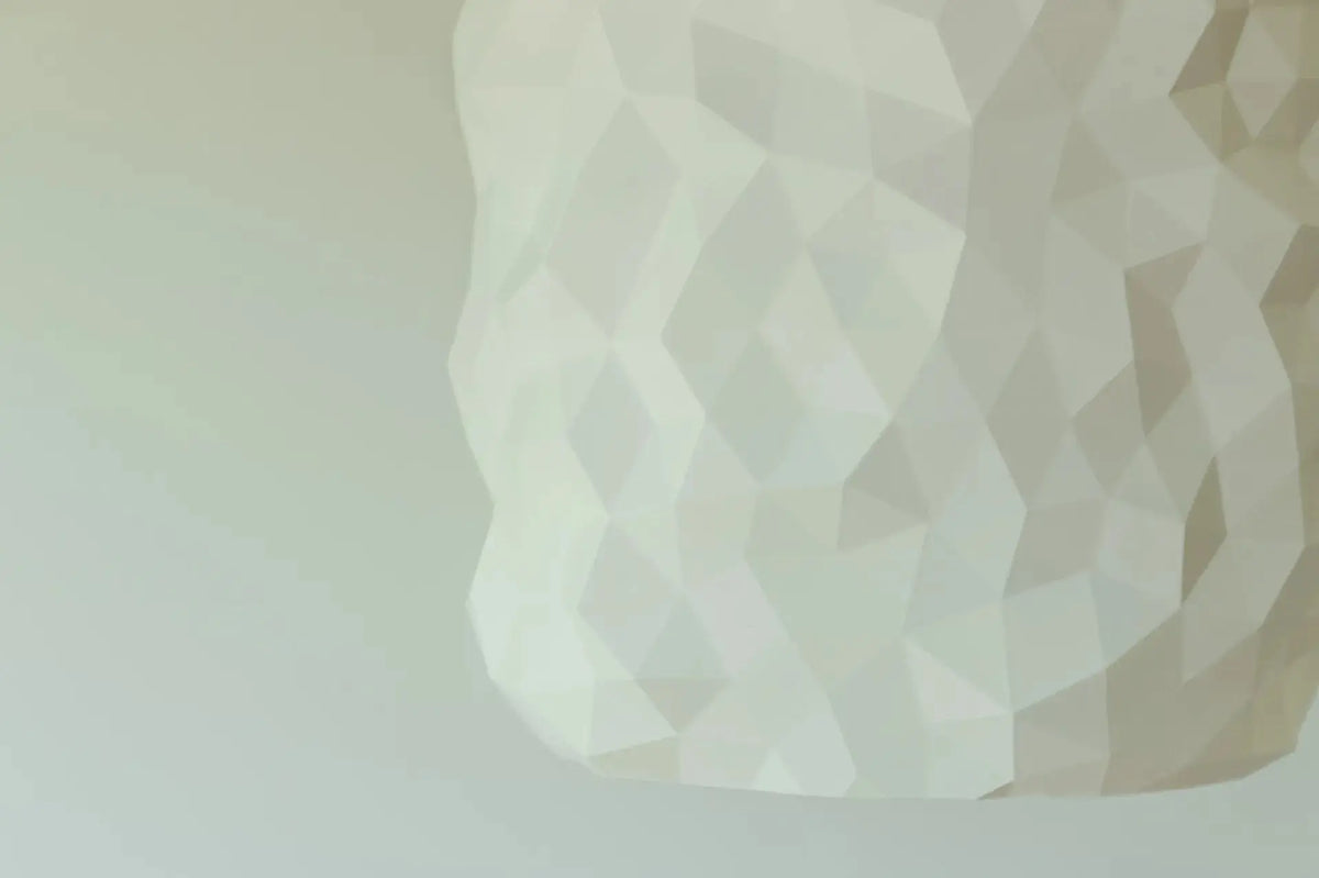 TRIANGLE: Home Decor Paralume Geometrico Scultoreo