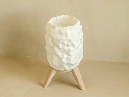 ORBIT: Home Decor Lampada da Tavolo con Paralume Geometrico