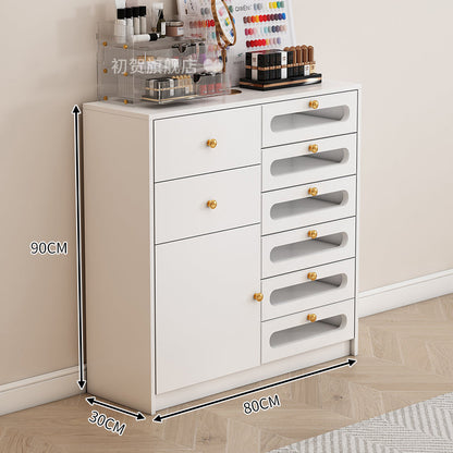 Cassettiera moderna per negozi di manicure e cura della pelle，Design a più scomparti.Specializzato per l'organizzazione del negozio