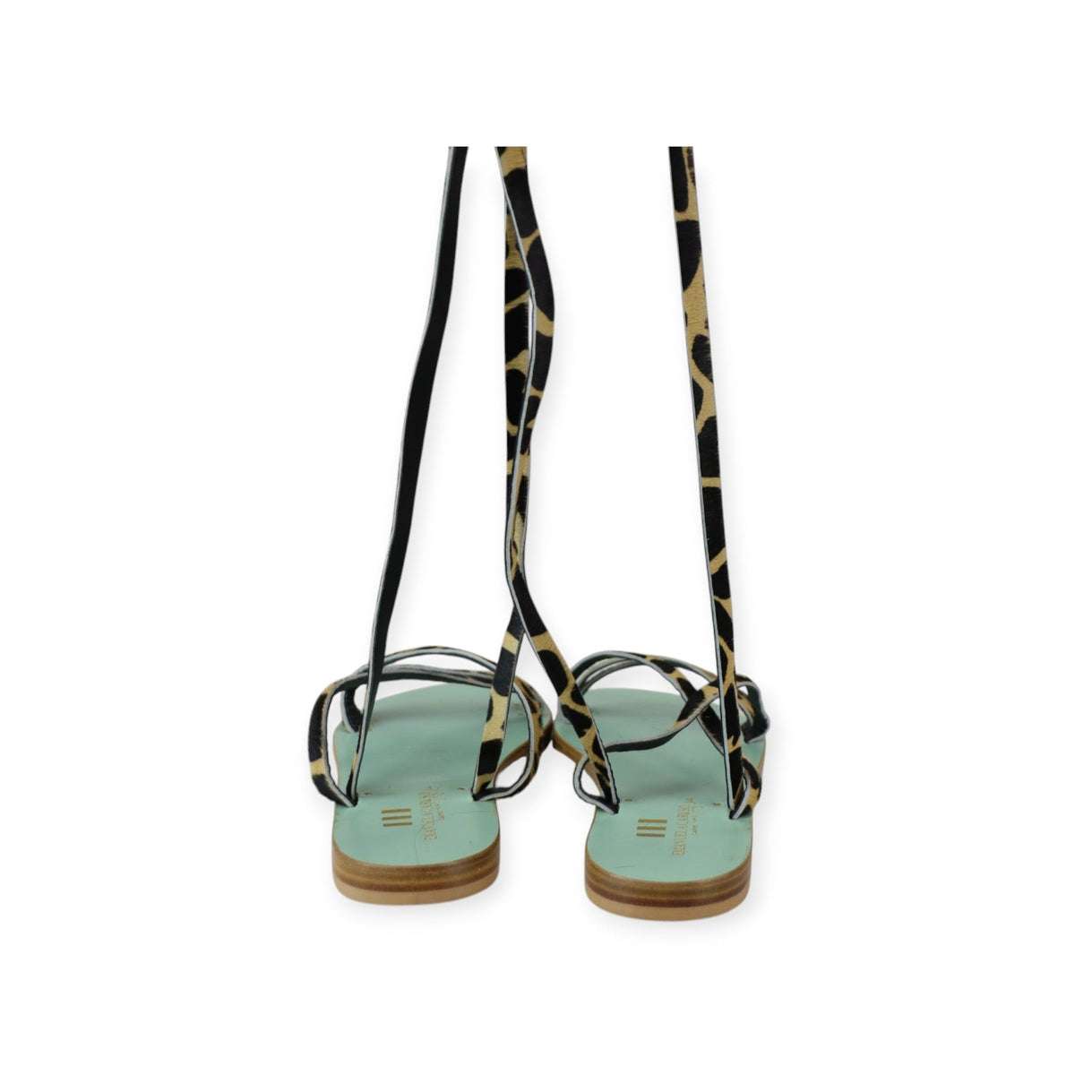 SANDALO FLAT LEOPARDATO