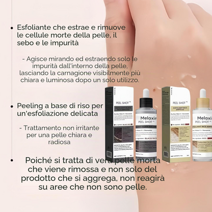 DR.MELAXIN PEEL SHOT EXFOLIATING WHITE RICE AMPOULE