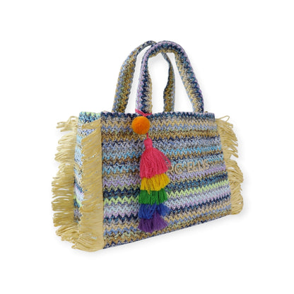 BORSA A MANO BUBY MID MULTICOLOR