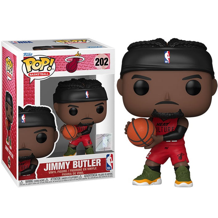 Funko Pop! Basketball NBA Miami Heat (202) Jimmy Butler City Vinyl Figur 9cm