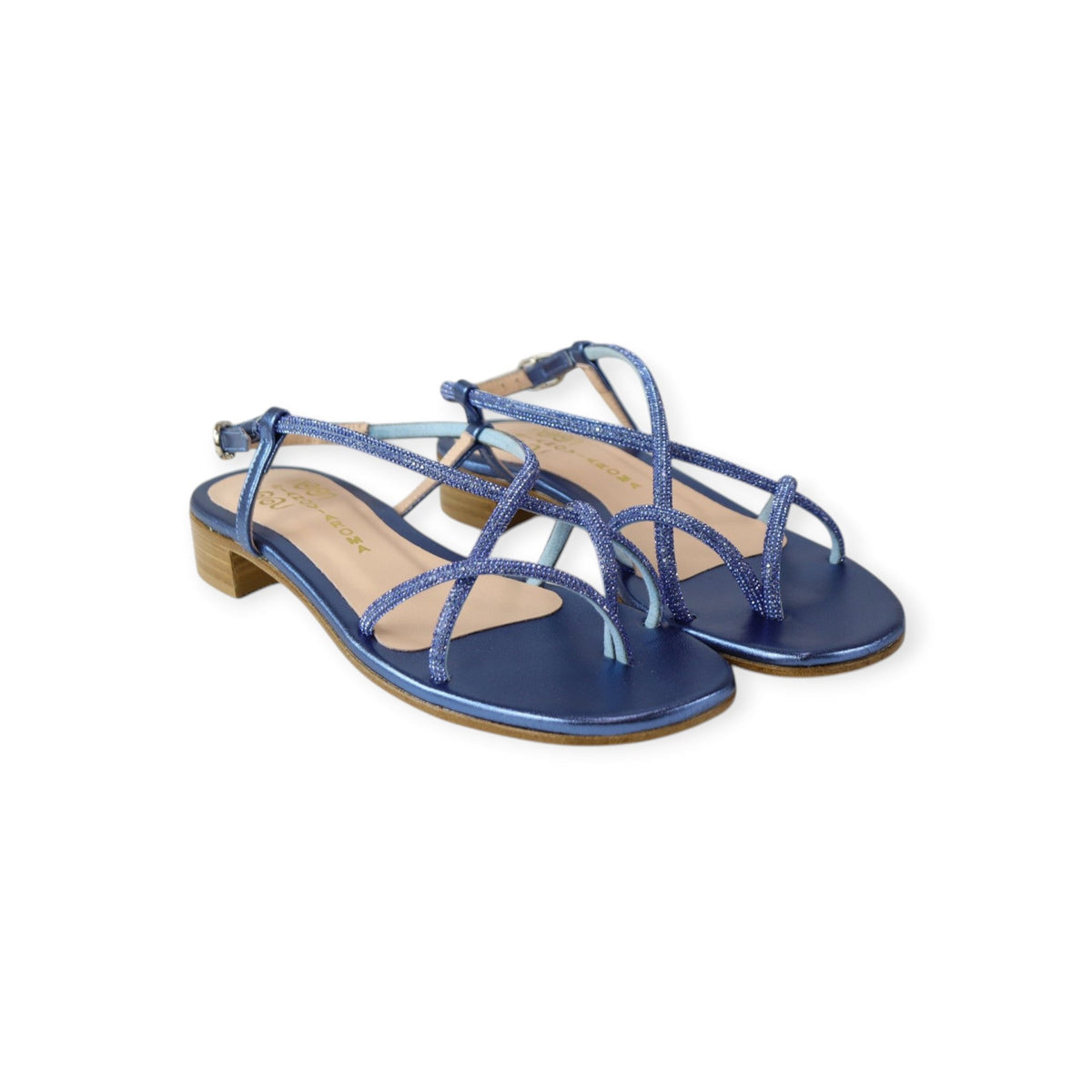 SANDALO INFRADITO AZZURRO
