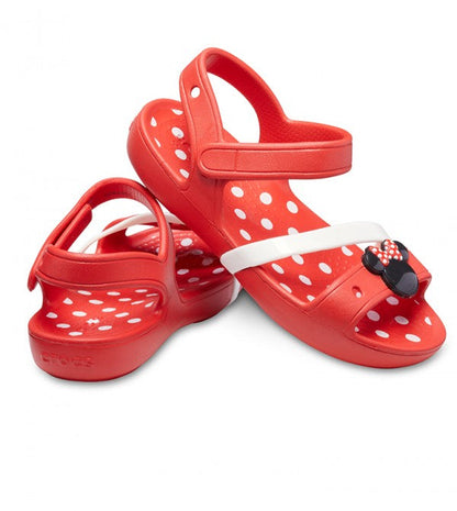 Crocs Lina Minnie Strap Sandal K 204999-8C1 rosso