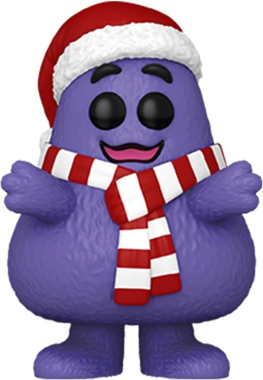Funko Pop! Ad Icons McDonalds – (205) Holiday Grimace Vinylfigur 9 cm