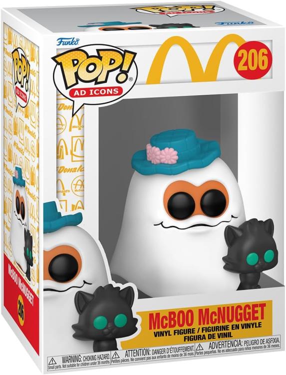 Funko Pop ! Ad Icons Mcdonalds - (206) Mcboo Mcnugget Vinyl Figure 9Cm