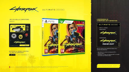 Cyberpunk 2077 Ultimate Edition PS5 PlayStation 5 Spiel EU ITA Neu