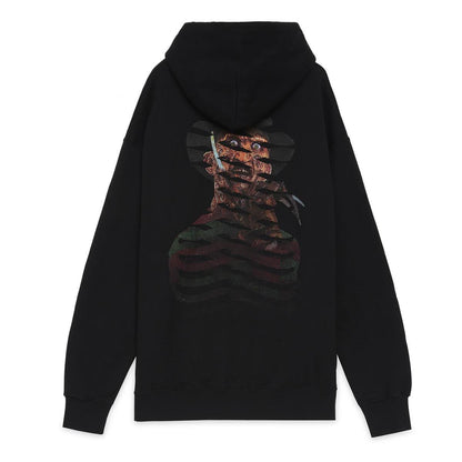 Propaganda Felpa con cappuccio da uomo Nightmare Ribs 20FWPRFE208 nero