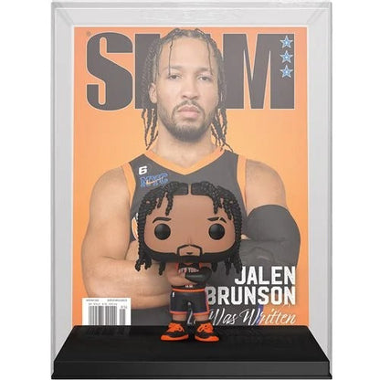 Funko Pop! Basketball Cover Slam NBA – (20) Jalen Brunson P.M. New York Knicks