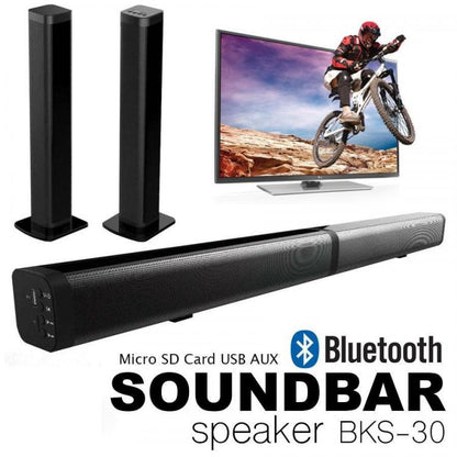 Soundbar TV Bluetooth-Lautsprecher USB TF Home Theater Multifunktions-Stereoanlage Fernbedienung
