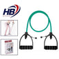 RESISTANCE BAND ELASTIC EXERCISER CORD FITNESS PILATES YOGA | 20KG