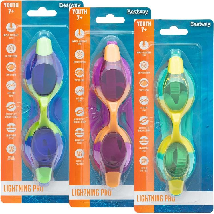 BESTWAY SCHWIMMBRILLE FÜR KINDER HYDRO-SWIM SUMMER SWIRL 7+ JAHRE 21099