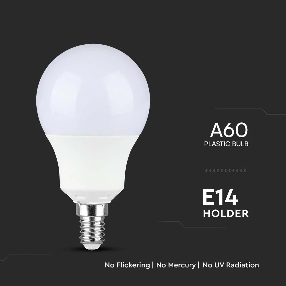 Lampadina LED E14 8.5W A60 3000K Samsung Luce Calda V-TAC