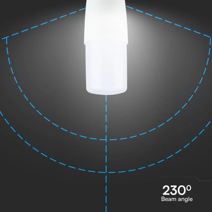 Lampadina LED E27 7.5W T37 3000K Chip Samsung | Luce Calda