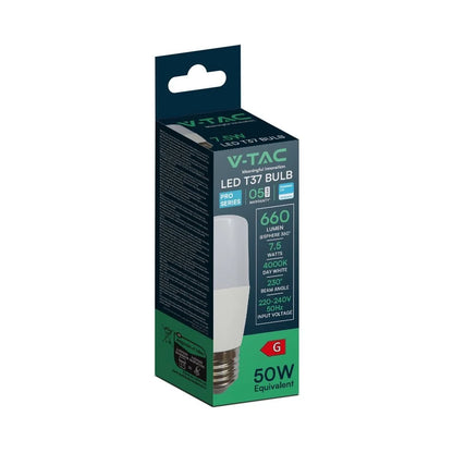 Lampadina LED E27 7.5W T37 3000K Chip Samsung | Luce Calda