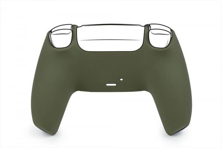 COVER BIGBEN DUALSENSE PS5 SKIN PLAY STATION 5 CAMO GREEN NACON + 2 GRIP LEVETTE