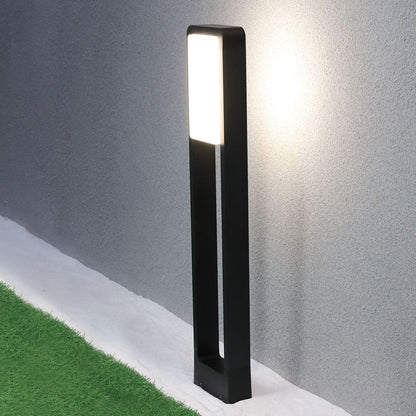 Paletto LED 10W con Chip Samsung 4000K IP65 Nero V-TAC