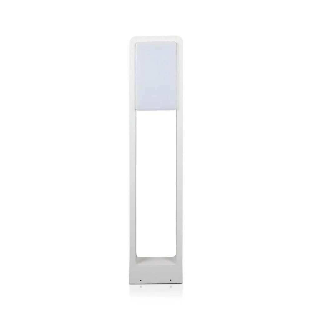 LED-Pollerleuchte V-TAC 10 W Samsung 4000 K IP65 – Gehäuse Weiß