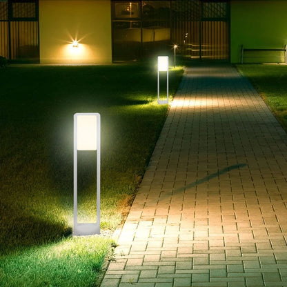 LED-Pollerleuchte V-TAC 10 W Samsung 4000 K IP65 – Gehäuse Weiß