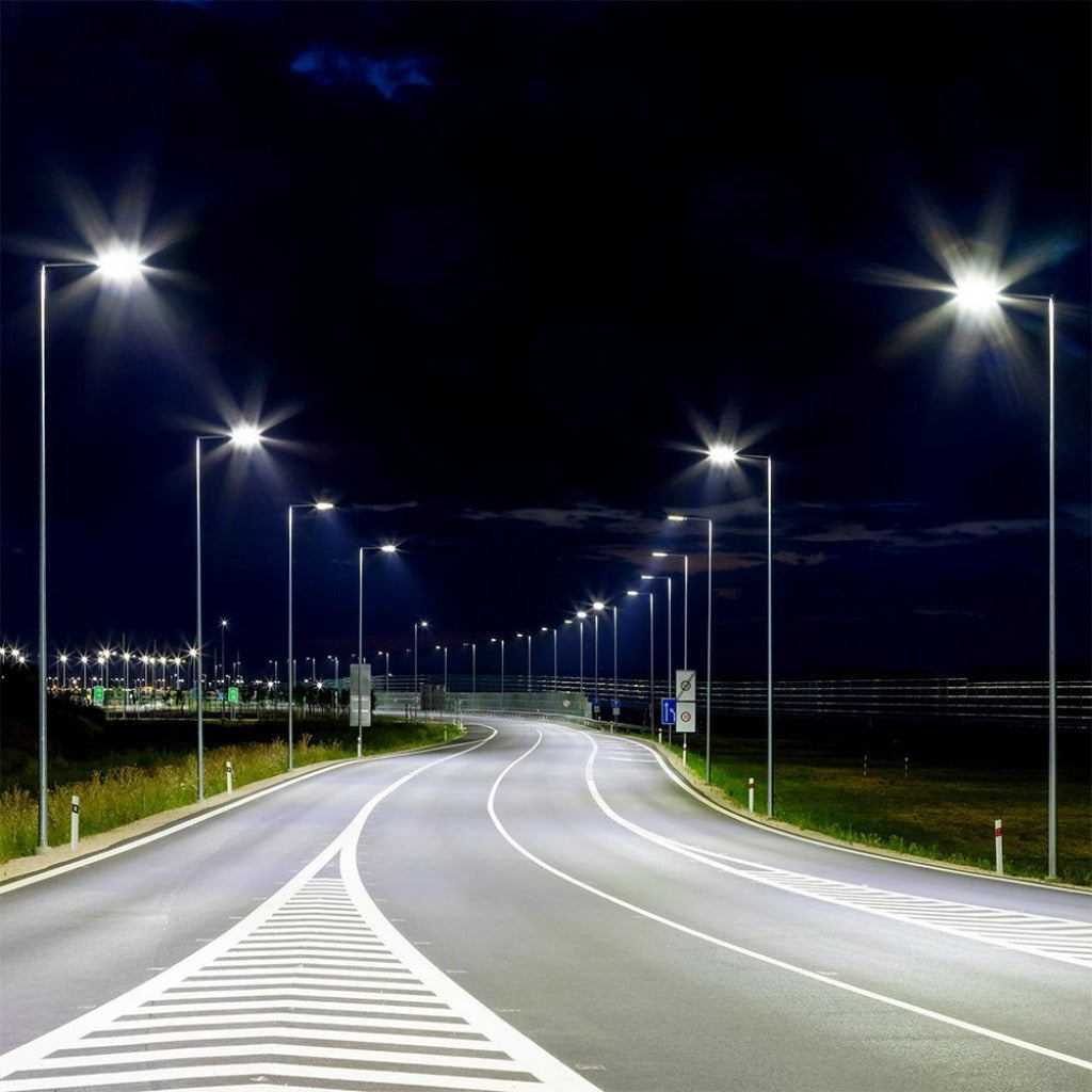 LED-Straßenleuchte 150 W Samsung mit Sensor – IP65
