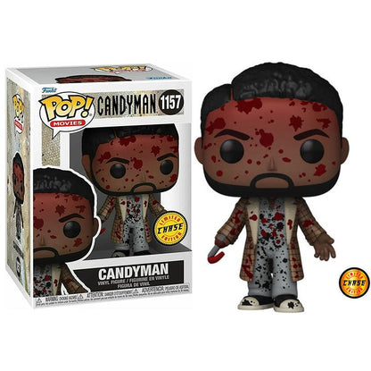 Funko Pop ! Movies (1157) Candyman Bloodie Chase Edition Vinyl Figure 9Cm