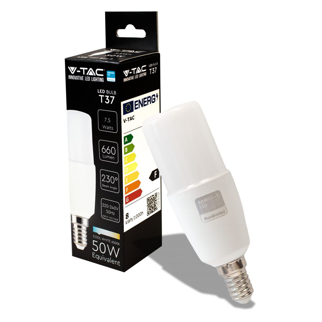 LED Lampe E14 7,5W Kaltweiß Samsung Chip