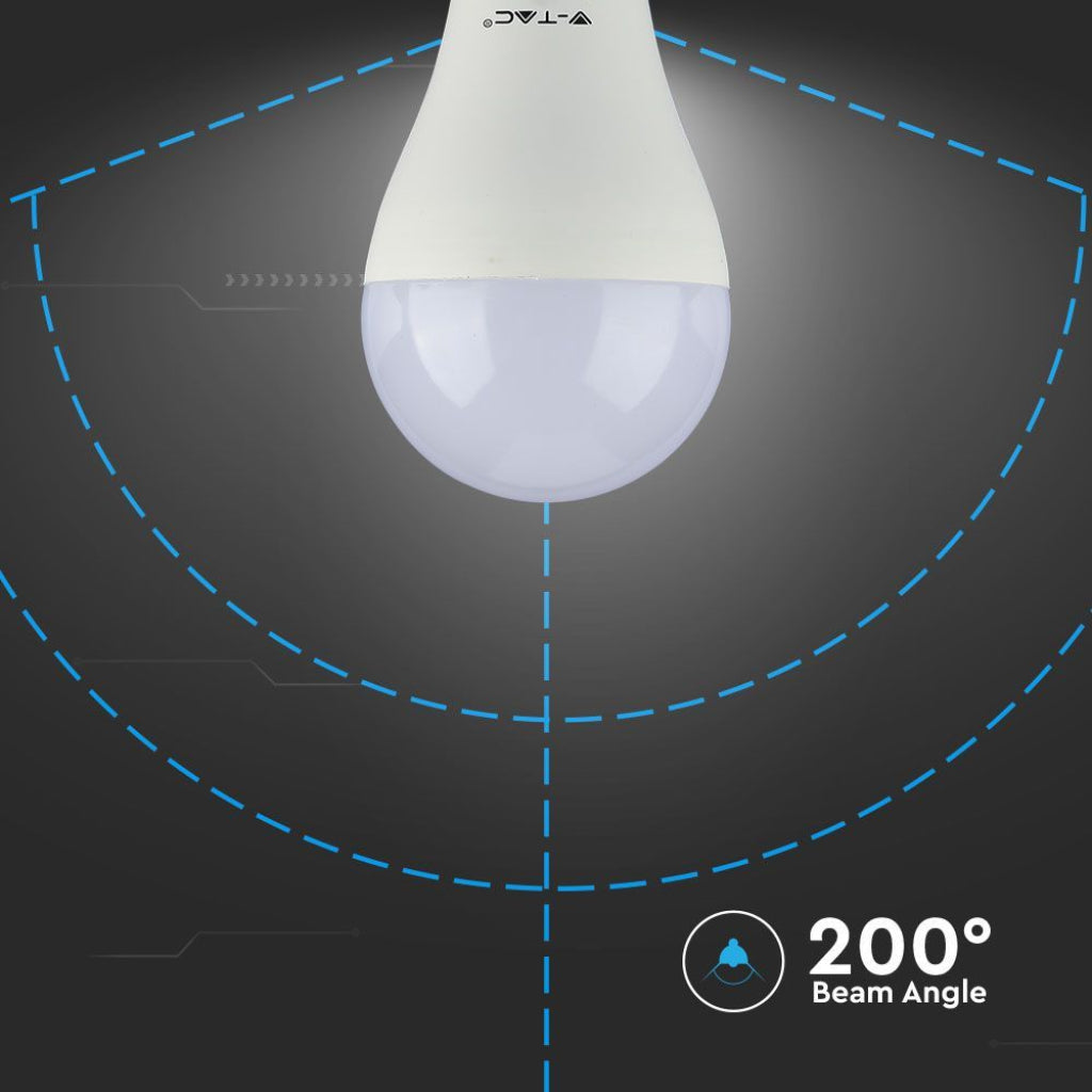 V-Tac Set 3 LED-Lampen E27 15W A65 6500K Kaltweiß