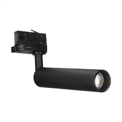 V-Tac Faretto LED Binario 7W 5000K Nero con Chip Samsung
