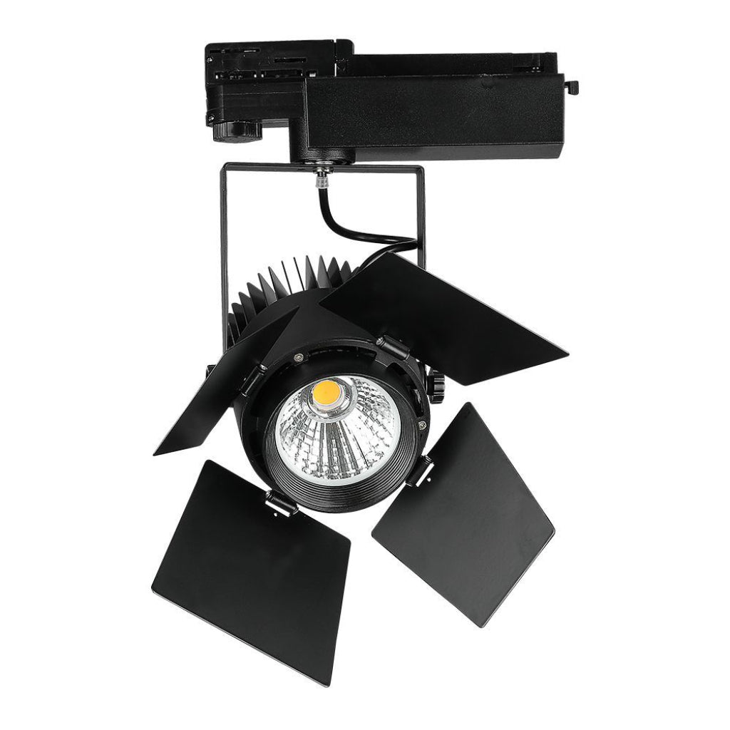 V-Tac LED-Schienenstrahler 33W 3000K Schwarz mit Samsung Chip