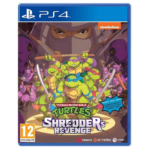 Teenage Mutant Ninja Turtles Shredder's Revenge PS4 Spiel Deutsch TMNT Neu