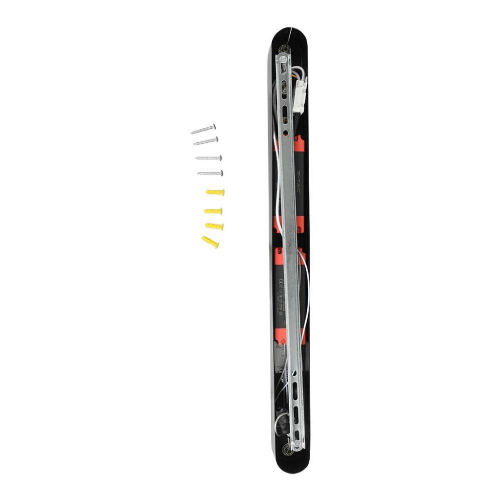 LED-Hängeleuchte 3 Ringe 86W Schwarz 3000K – V-TAC