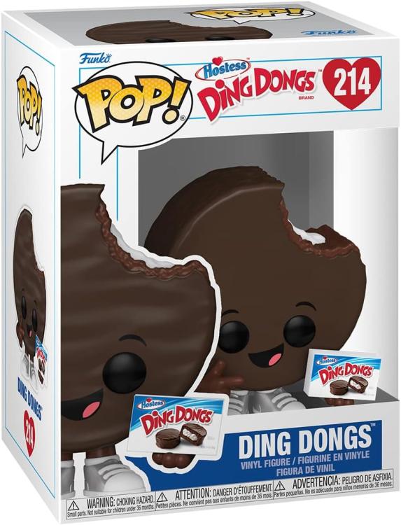 Funko Pop ! Food Hostess Ding Dongs (214) Ding Dongs Vinyl Figure 9Cm Statua