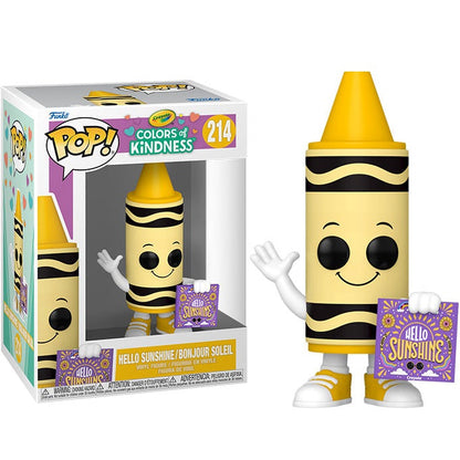 Funko Pop! Crayola Colors Of Kidness (214) Hello Sunshine Vinylfigur 9 cm