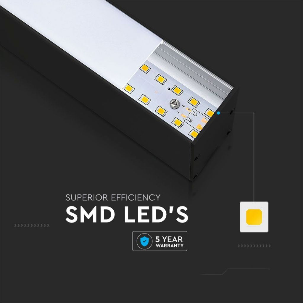 Plafoniera LED Samsung Sospensione 40W Nera Bianco Freddo