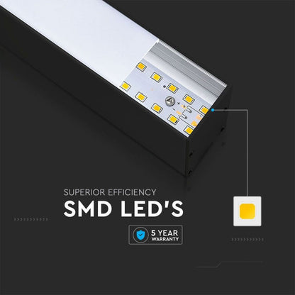 Plafoniera LED Samsung Sospensione 40W Nera Bianco Freddo