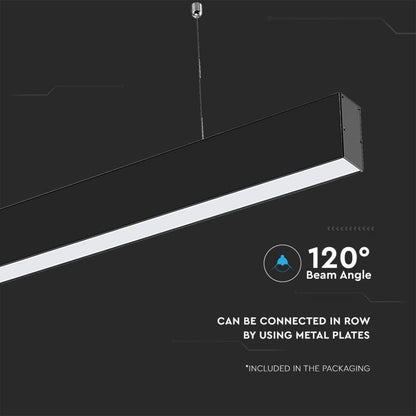 Plafoniera LED Samsung Sospensione 40W Nera Bianco Freddo