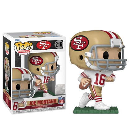 Funko Pop! NFL Legend San Francisco (216) Joe Montana Football Vinyl Figur USA