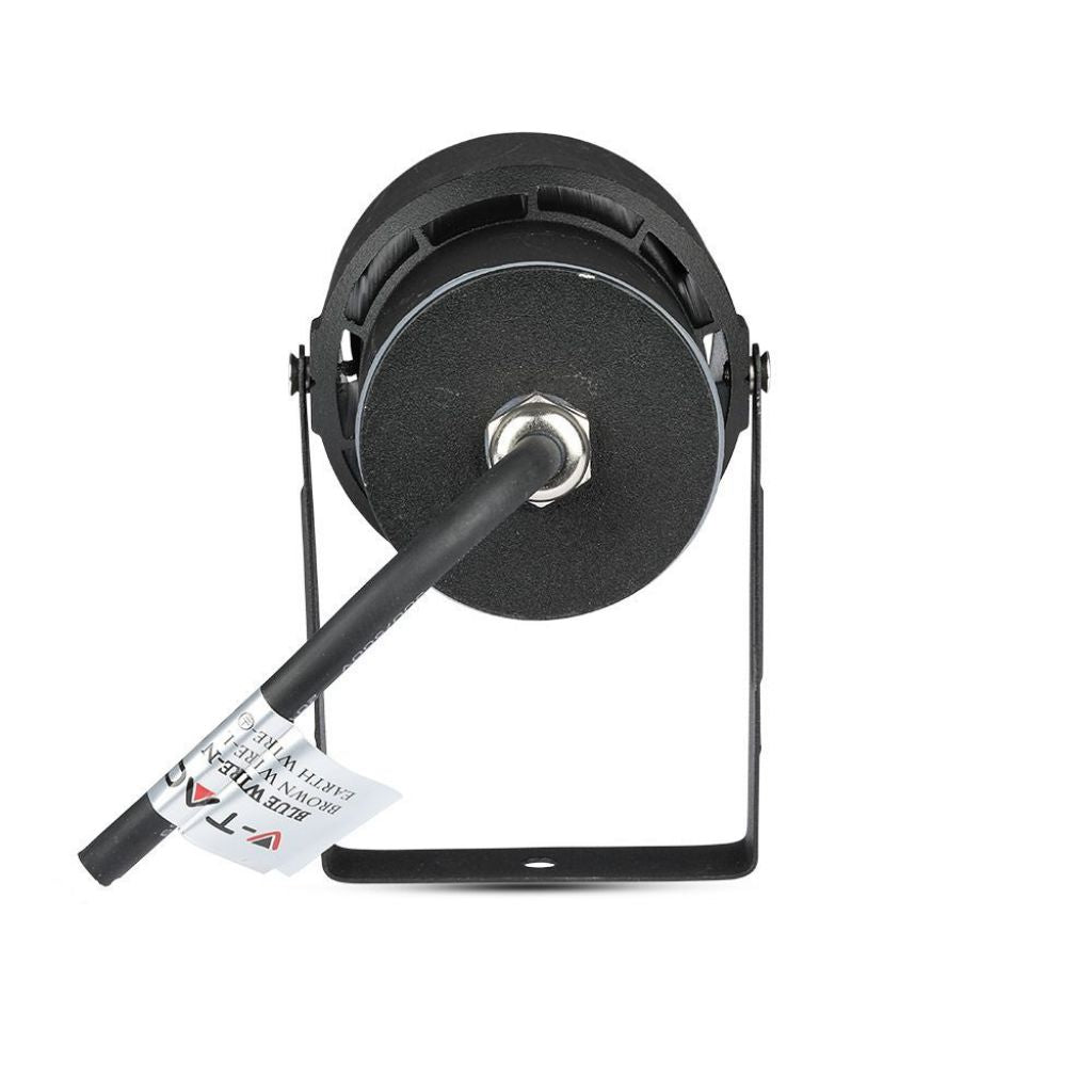 LED-Gartenstrahler 12W Schwarz Warmweiß 880lm
