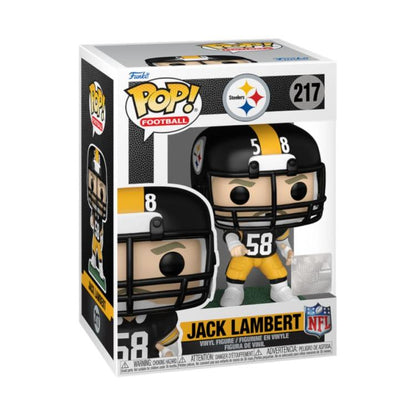 Funko Pop! NFL Legend Pittsburgh Steelers (217) Jack Lambert Football Vinyl USA