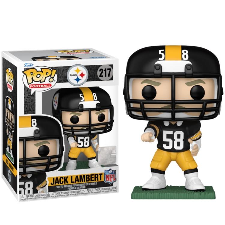 Funko Pop! NFL Legend Pittsburgh Steelers (217) Jack Lambert Football Vinyl USA