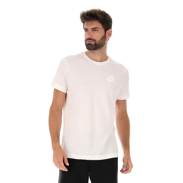 Lotto maglietta manica corta da uomo MSC II 218912 0F1 bianco
