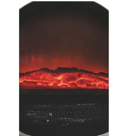 Kooper Marte Heizlüfter Elektrokamin Kaminofen LED Flamme 1500W