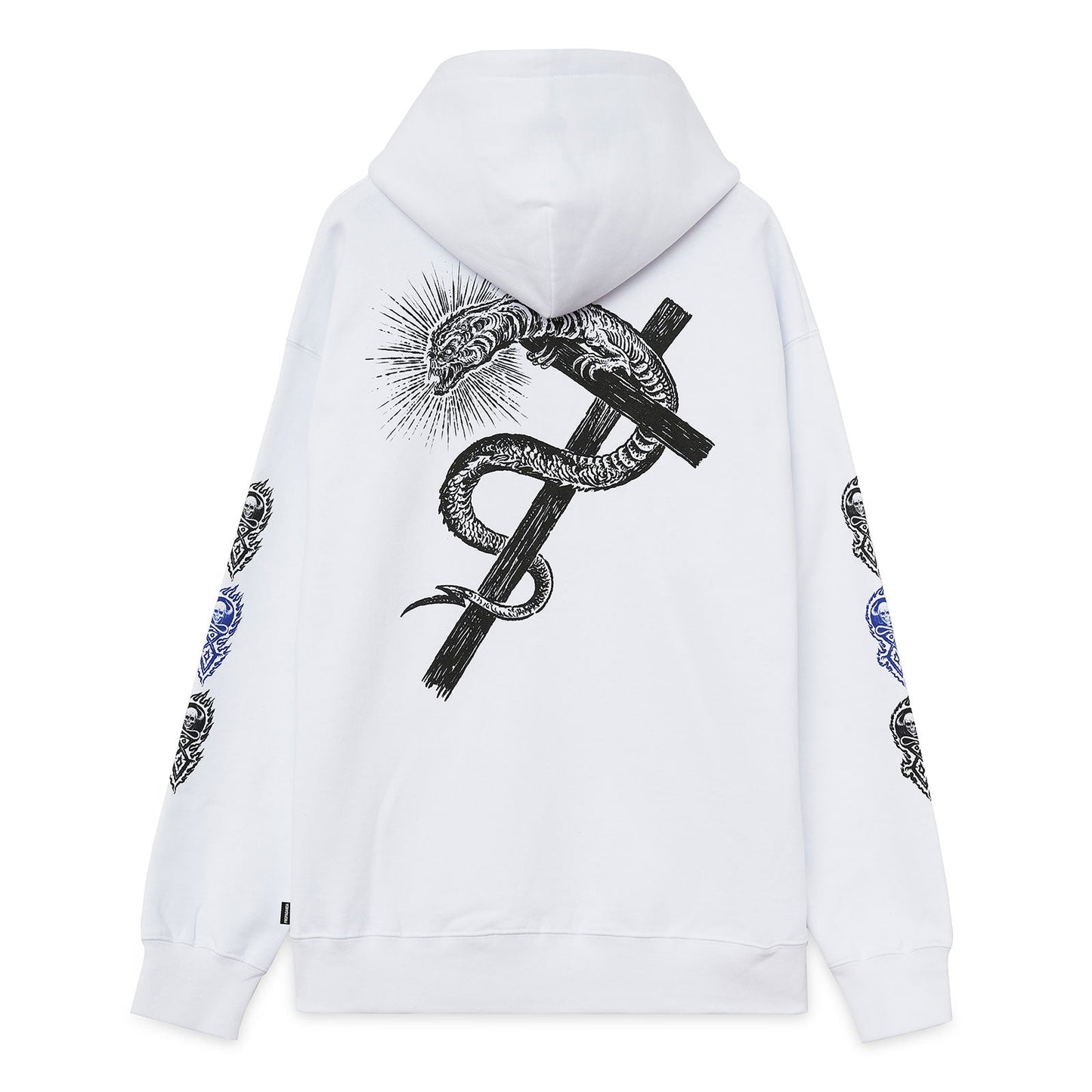 Propaganda Felpa con Cappuccio XV Monster 21FWPRFE572-02 white