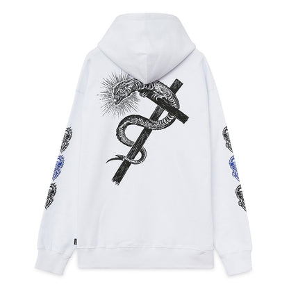 Propaganda Felpa con Cappuccio XV Monster 21FWPRFE572-02 white